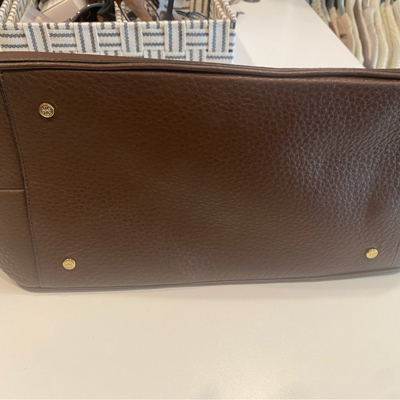 Brown Tory Burch 3 pocket tote - Picture 8 of 8
